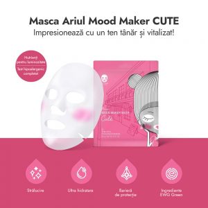 Mască Ariul Mood Maker Cute Ultra-hidratare 20g - Poza 2