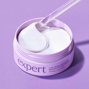 Plasturi pentru ochi din hidrogel, Colagen hidrolizat și Calciu 60 buc., Ariul Expert